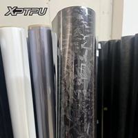 Film de protection de peinture XPTPU PET pour voiture, 6,5 mil, vinyle auto-cicatrisant, anti-rayures, sans bulles d'air, 1,5 m x 17 m, rouleau