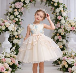 Robe de princesse tutu pour bébé <span class=keywords><strong>fille</strong></span>, haute qualité, très vendue, robe de demoiselle d'honneur pour mariage, modèles de robes pour enfants - Product Image 4