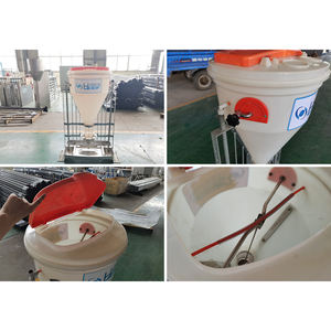 Comedero Automático para Cerdos Hengyin, Húmedo y Seco, Plástico+Acero, Blanco, 50 kg, 1 Año de Garantía, Larga Duración - Product Image 2