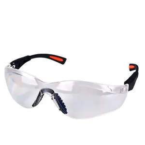 定制高品质黑白无框热卖工作安全眼镜
