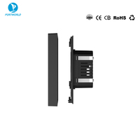 Panneau HMI tactile industriel Portworld 4 pouces ESP32 avec alimentation PoE RJ45 et interface RS485 pour l'automatisation