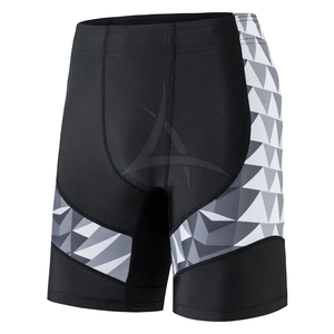 Custom <b>Men's</b> 5 Inch Woven <b>Compression</b> Breathable Quick Dry Solid Polyester Gym <b>Shorts</b> for CrossFit Running Casual Workout Wear - Product Image 2