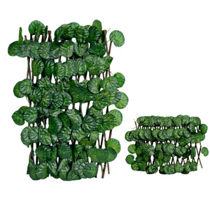 Valla de Hiedra Artificial Retráctil para Decoración Exterior, 100cm-200cm, Revestimiento de Pared con Hojas Verdes para Hogar y Jardín, Resistente a los Rayos UV - Product Image 5