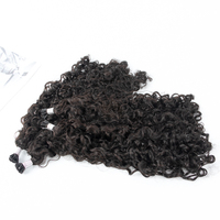 Extensions de cheveux humains frisés et bouclés de couleur naturelle, 12a, Top qualité, offre spéciale, vente en gros, inde