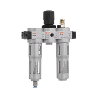 XMC-Mini regulador de filtro de aire G1/4 pulgadas, piezas neumáticas, unidad FRC para uso industrial, conector rápido para industrias agrícolas