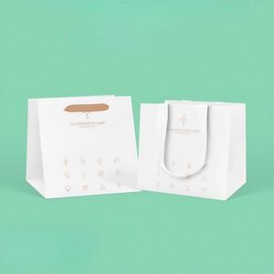 Bolsa de papel con base cuadrada a precio de fábrica, bolsa ecológica de kraft para postres, bolsas de papel para sándwiches, bolsa de papel para regalos. - Product Image 1