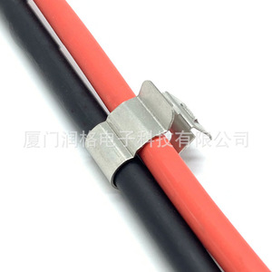 Stainless Steel Photovoltaic Lightning Protection Conductor <b>Clip</b> Solar Grounding <b>Clamp</b> Accessory Base Plate - Product Image 3