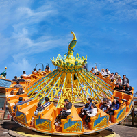 Équipement de parc d'attractions intérieur/extérieur personnalisable : Manège pivotant Ballerina, Aire de jeux, Manèges à grande capacité