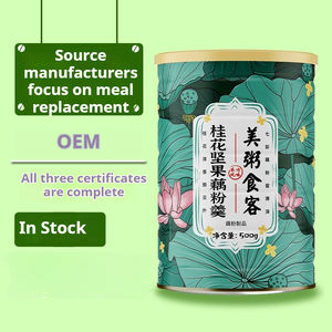 เม่ยโจว ชิเค ซุปแป้งราก<span class=keywords><strong>บัว</strong></span>ทอด อาหารทดแทนมื้ออาหาร รสถั่ว ไขมัน 12% อาหารเช้าสำเร็จรูป 500 กรัม - Product Image 1