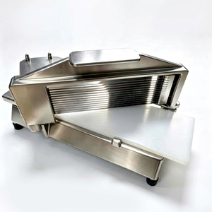 Machine à découper les tomates manuelle robuste, coupe-tomates commercial pour des tranches uniformes de tomates, d'oignons et de citrons - Product Image 1