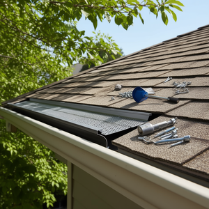 Protections de gouttière Raptor, filtre à feuilles en aluminium de 6 pouces, longueur totale de 208 pieds, pour l'étanchéité des toits - Product Image 2