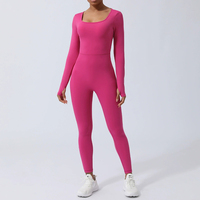 Combinaison de yoga sans manches à dos nu pour femme, nouvelle collection, effet push-up, idéale pour le fitness et la danse