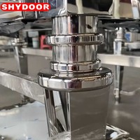 Vasque intégrée moderne en acier inoxydable robuste de qualité supérieure pour salle de bain, surface facile à nettoyer pour maison de luxe