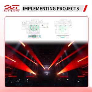 <span class=keywords><strong>Luz</strong></span> Móvil LED BSW de 800W con Funciones Beam, Spot, Wash, Framing y Corte de Perfiles, Control DMX512, CMY, CTO, CRI, Clasificación IP20 para Discotecas - Product Image 6