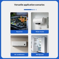 Sensor Suhu PT100 Tipe Patch Nirkabel dengan Dudukan Magnetik dan Teknologi Segel Ganda untuk Pemantauan Jarak Jauh Pemanas Akuarium dan Udara