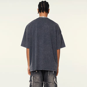 メンズ 2026 夏新作 ユース ウォッシュド ダメージ加工 半袖<span class=keywords><strong>T</strong></span>シャツ メンズ クール 半袖<span class=keywords><strong>T</strong></span>シャツ メンズ - Product Image 3