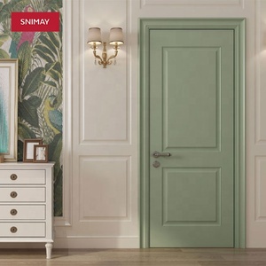 Puerta de madera compuesta, diseño moderno residencial, buena calidad - Product Image 1