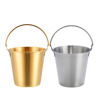 Seau à glace en acier inoxydable champagne boisson bière congélateur glace vin refroidisseur Corkcicle glace conteneur refroidisseur seau pour bar de fête