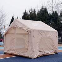 Tente Gonflable Automatique Portable de Luxe en Oxford Grande Taille, Imperméable, pour Camping en Plein Air, Abri Épais Anti-Pluie – Offre Spéciale