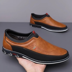 Zapatos Casuales de Otoño para Hombre, Talla Grande, Blancos, Bordados, Sin Cordones, Tacón Plano, para Trabajo, 52/53 - Product Image 4