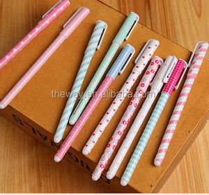 Penne da scrittura professionali arcobaleno al Neon con <span class=keywords><strong>penna</strong></span> a inchiostro Gel colorato brillante - Product Image 4