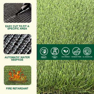 Césped Artificial de Alta Densidad de Grado Comercial, Césped Sintético para Decoración de Jardines Exteriores, Directo de Fábrica - Product Image 2