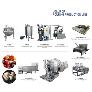 Dây Chuyền Sản Xuất Kẹo Mút/Máy Làm Kẹo/Dây Chuyền Sản Xuất Kẹo Mút Tự Động Hoàn Toàn - Product Image 5