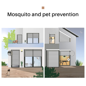 Thiết kế hiện đại ngoài trời nhôm Rèm <span class=keywords><strong>Venetian</strong></span> không thấm nước thông minh louver điện bên ngoài được xây dựng trong kim loại <span class=keywords><strong>Skylight</strong></span> đồng bằng - Product Image 4