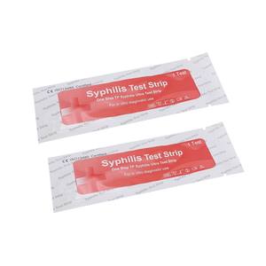 <span class=keywords><strong>Syphilis</strong></span>-Teststreifen-Kit für den Export, schneller <span class=keywords><strong>Syphilis</strong></span>-Teststreifen für den einmaligen Gebrauch - Product Image 3