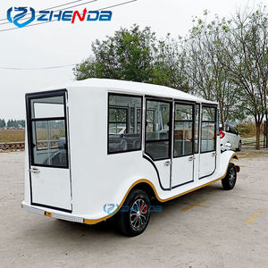 Nuevo Auto Clásico de Invierno con Aire Acondicionado y Puertas, Auto Clásico Vintage Blanco Eléctrico para Múltiples Personas, Auto Turístico - Product Image 3