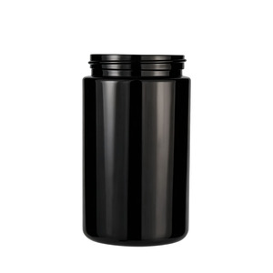 Barattolo in <span class=keywords><strong>Vetro</strong></span> Ultravioletto Nero con Tappo a Vite e Coperchio Moderno, 1000ml 500ml 200ml 100ml 50ml 1.7 Fl Oz - Product Image 5