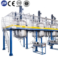 Cuve de mélange sanitaire à vitesse variable 4000L en SUS316L avec pompe à moteur AC et roulement pour ligne de production de boissons à haute viscosité