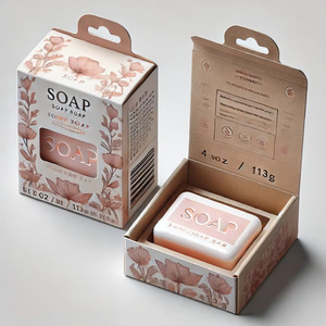 Tùy Chỉnh Dễ Thương Xà Phòng Hộp Bưu Phẩm Vận Chuyển Bài Gửi Thư Hộp Số Lượng Lớn Với Biểu Tượng Tùy Chỉnh Quà Tặng Xà Phòng Hộp - Product Image 2