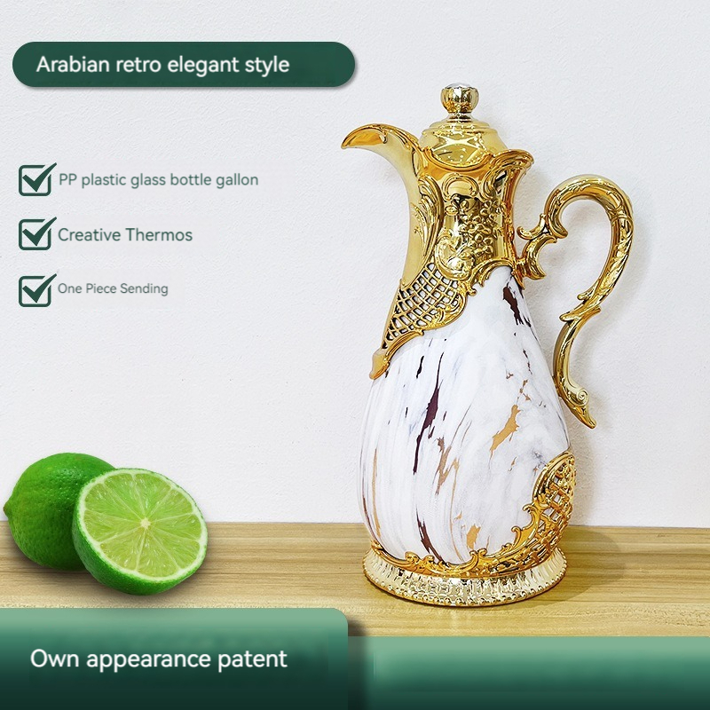 純金箔　トルコ製　壺 Amazon.com: YIJU Arabic Style Coffee Pot Thermal Coffee Pot