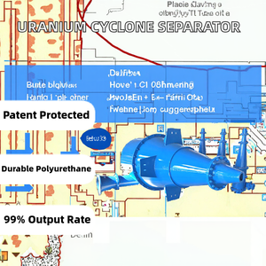 آلة إعصارية مع مكونات PLC لفصل اليورانيوم باستخدام القوة الطرد المركزي، مكونات المحرك والتروس والمحامل الأساسية - Product Image 2