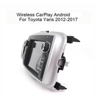 Lecteur multimédia de voiture 7 pouces Android CarPlay GPS Navigation 4G WiFi Bluetooth RDS Autoradio pour Toyota Yaris 2012-2017