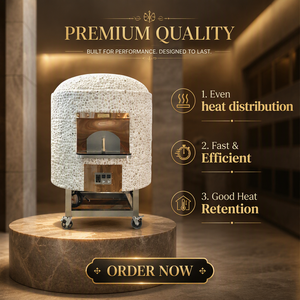 <span class=keywords><strong>Horno</strong></span> de Pizza Napolitano Comercial de Gran Escala, con Fuente de Calor Eléctrica/Gas/Leña, Cocción Rápida a Alta Temperatura, 1600x2300 - Product Image 2