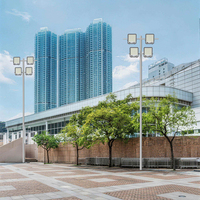 Projecteur LED de sécurité avec détecteur de mouvement PIR à 120 degrés 30W pour l'éclairage de villas modernes