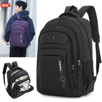 Sac à dos pour ordinateur portable, antivol, grand format, tendance, imperméable, pour étudiants, avec logo personnalisé