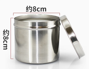 Tutup Botol Salep Manual dari Baja Tahan Karat, Botol Alkohol, Wadah Kapas dan Kasa, Wadah Pembalut dan Wadah Disinfektan Tato - Product Image 3