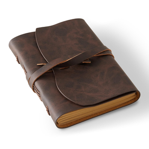 Diario de Cuero, Mini Diario con Estilo Retro y Forro de Alta Calidad para Damas, Caballeros, Artistas y Viajeros - Product Image 1
