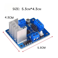 Module de commande de moteur double pont en H L298N pour Arduino, moteur pas à pas DC, robot, voiture intelligente, électronique DIY, utilisation avec microcontrôleur