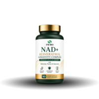 OEM ODM Complexe de longévité NAD+ Resvératrol 90 capsules végétales Berbérine Fisetine Quercétine Supplément anti-âge pour l'énergie cellulaire