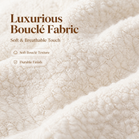 Yang Yang Pet Luxus-Hundebett aus massivem Fleece-Stoff, beige, quadratisch, GRS, Großhandel, waschbar, abnehmbarer Memory-Schaum-Kissenrand, Kartonverpackung