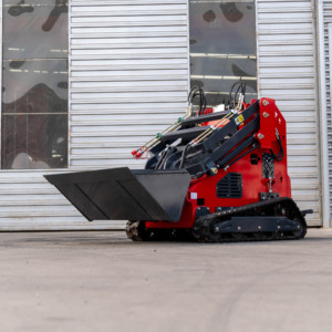 Carregadeira Frontal Compacta CE EURO 5 com Balde, Mini Carregadeira Skid Steer de 500 Kg, Acessório para Skidsteer - Product Image 2