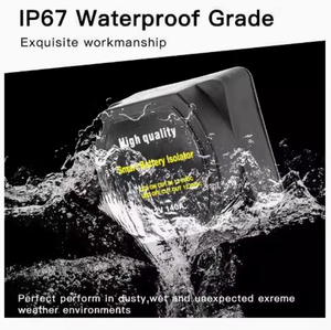 Chất lượng cao 12V 140A VSR Relay Box Relay chuyển đổi chơi kép pin thông minh isolator 12V 140A Điện áp nhạy cảm giá tốt - Product Image 3