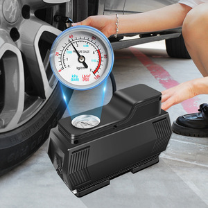 เครื่องสูบลมยางรถยนต์ 12V หน้าจอดิจิตอล ปิดอัตโนมัติ 22 กระบอกสูบ 35 ลิตร/นาที สำหรับรถยนต์ รถจักรยานยนต์ จักรยานไฟฟ้า - Product Image 4