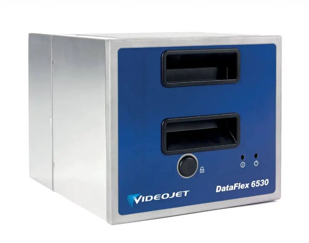 Nuovo prodotto ad alta produttività Videojet DataFlex trasferimento termico sovrastampanti 6530/6330 stampante TTO 32mm 53mm in cina