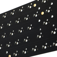 60 l 60% 65% desain kustom Layanan DIY keyboard pcb60 hot swap pcb yang dapat diganti smd