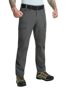 Pantalones Tácticos de Senderismo para Hombre, Resistentes al Agua, de Secado Rápido, Ligeros y Elásticos, con 9 Bolsillos, Pantalones Cargo para Exteriores, OEM - Product Image 1